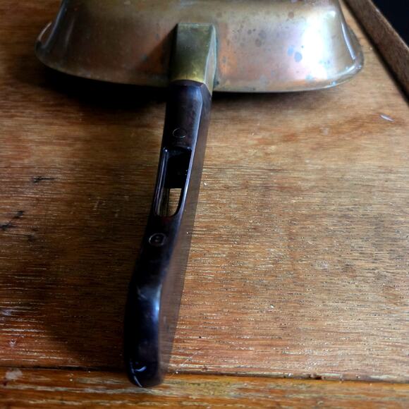 Bridgeport Copper Clad Square Fry Saute Stove Top Pan - Picture 8 of 9